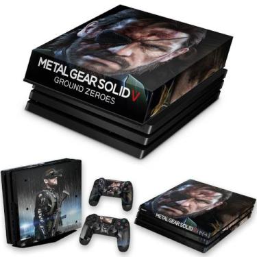 Imagem de Capa Anti Poeira E Skin Compatível Ps4 Pro - Metal Gear Solid V - Pop