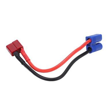 Imagem de Adaptador de bateria macho EC3, RC macho EC3 para plugue fêmea T silicone macio forte dureza para modelos de carros