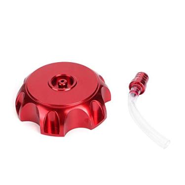 Imagem de Tampa para tanque de combustível, tampa para tanque de combustível, tampa de alumínio CNC para ventilação adequada para moicleta 90 110 125 Dirt Bike ATV
