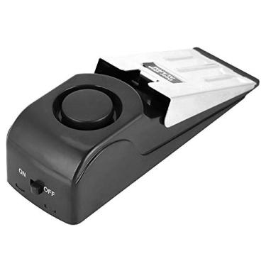 Imagem de Alarme de parada de porta 120dB Sirene de alta intensidade Ferramentas de segurança para alarme de porta para casa viagem dormitório apartamento