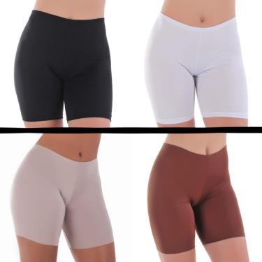 Imagem de Kit c/ 4 Short Para usar embaixo do Vestido Saia | Estética