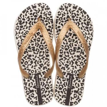 Imagem de Chinelo Ipanema Feminino Happy Bege/Ouro/Marrom  37/38