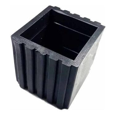 Imagem de Kit C/4 Ponteira Externa Pvc 50x50mm Equipamento De Academia