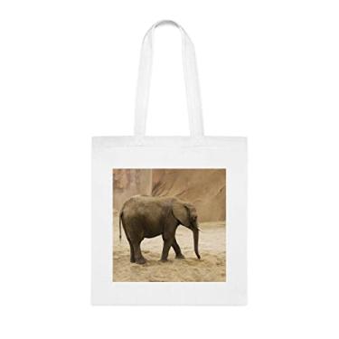 Imagem de Bolsa de elefante, presente de sacola de elefante, bolsa de ombro de elefante, sacos reutilizáveis de elefante, ideia de presente de cesta de Natal de aniversário, presente para ela,