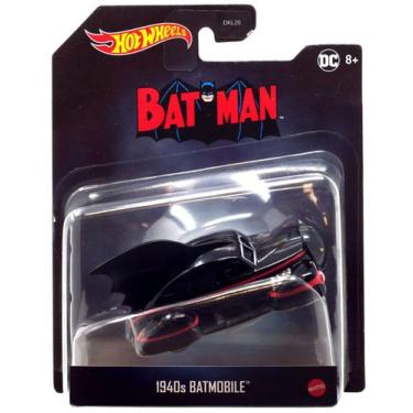 EXCLUSIVO Carrinho - Hot Wheels - DC Comics - Batman - Batmóvel