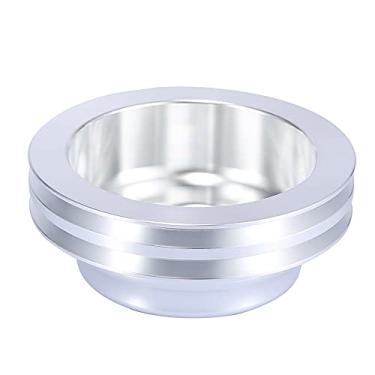 Imagem de X AUTOHAUX Polia de cambota de veículo longa bomba de água com ranhura dupla polia de manivela para motor Chevy SBC 350