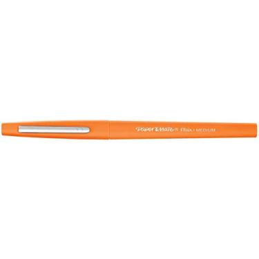 Imagem de Paper Mate Flair Pen ponta média 1,1 mm laranja 1 caneta