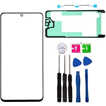 Imagem de Reparo de substituição de tela de vidro frontal superior para Samsung Galaxy S20+ S20 Plus -G985 6,7" ferramenta de fita de peças (sem toque LCD e digitalizador) (S20+)