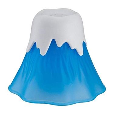Imagem de SOPHISTICATE Ferramentas de limpeza de forno de microondas de modelagem de vulcão limpador de forno de microondas profissional criativo vulcão ferramentas de cozinha A20: azul
