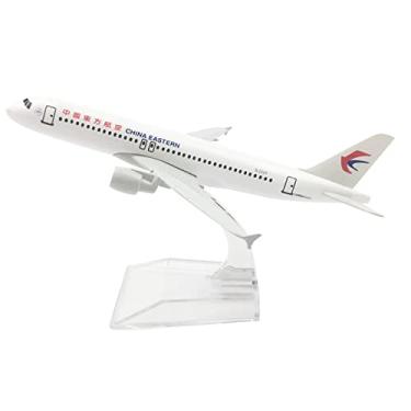Imagem de TECKEEN 1/400 Scale A320 China Eastern Airlines Metal Airplane Model Alloy Model Diecast Plane Model for Collection