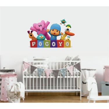 Adesivo de parede decoração infantil pocoyo desenho em Promoção na  Americanas