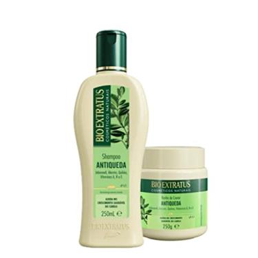 Imagem de kit 1 Shampoo 1 Banho creme Antiqueda Jaborandi 250 ml