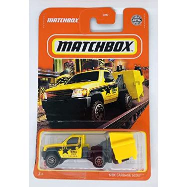 Imagem de Matchbox 2022 - MBX Garbage Scout - 24/100 - Yellow