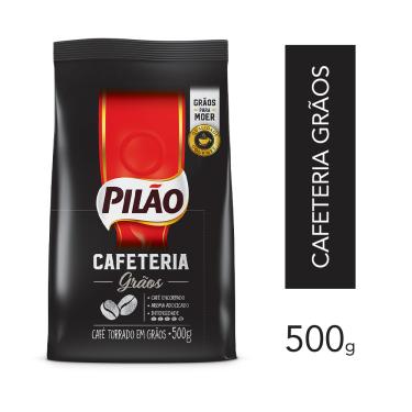 Imagem de Café Pilão Cafeteria Grãos 500g