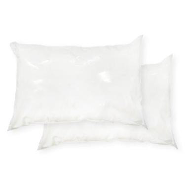 Imagem de Kit 2 Travesseiro Super Macio E Confortável  Antialérgico - 100% Fibra