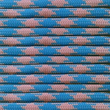 Imagem de PARACORD PLANET 10 20 25 50 100 pés Hanks e 250 1000 metros Carretéis de Paraquedas 550 corda tipo III 7 Strand Paracord (Smurf 25 pés)