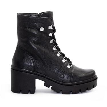 Imagem de Bota Coturno Cravo e Canela Feminina Super Confort 3125-168403