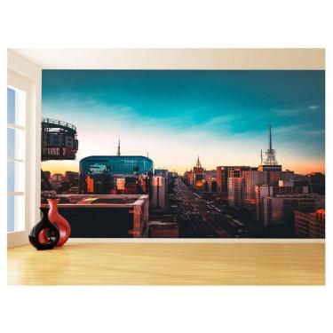 Imagem de Papel De Parede Cidade São Paulo Paulista Luz 3,5M Ncd349