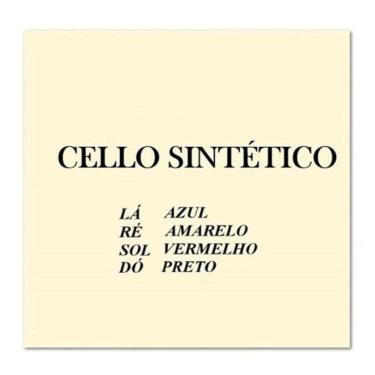 Imagem de Corda Ré avulsa sintética M Calixto para Violoncelo 4/4