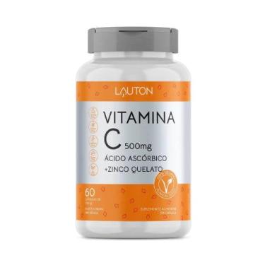 Imagem de Vitamina C 60 Cápsulas Lauton Nutrition