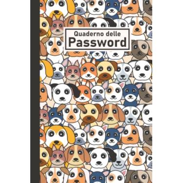 Imagem de Quaderno Password Cane: Quaderno con cani A5 per conservare e organizzare password | Agenda password per smemorati.