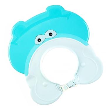 Imagem de FAVOMOTO tampa de xampu Touca de banho para crianças Protetor de ouvidos para crianças Chapéu de shampoo para crianças ajustável Acessórios bebê pp