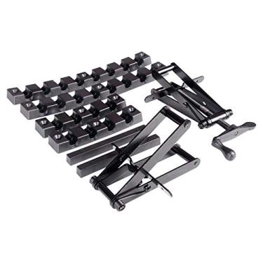 Imagem de A braçadeira de liberação de pressão de 4 vias para painéis de fixação de painel de madeira sistema de fixação de canto conjunto de suporte de madeira