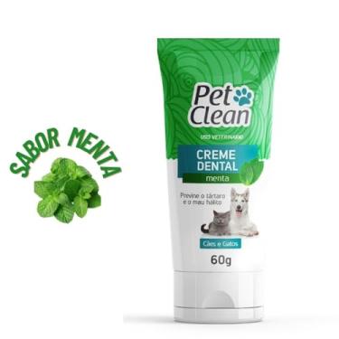 Imagem de Pet Clean Creme Dental Menta Cães e Gatos 60g