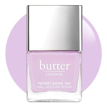Imagem de Butter London Patent Shine 10X Nail Lacquer - Offers Gel-Like Finish - Helps Prevent Breakage - Chip and Fade Resistant - Delivers Full Coverage Color - Cruelty-Free - English Lavender - 11 ml