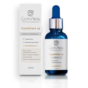 Imagem de Sérum Facial de Cisteamina Nanoencapsulada 100% Vegana, Clareamento da Pele, Ação Antioxidante, Controle de Manchas e Melasma, Reduz Hiperpigmentação, Mantém Hidratação, Efeito Clareador, Sérum Cystecare 15, Core Stetic.
