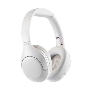 Imagem de QCY H3 LITE ANC Fone de Ouvido Bluetooth, Headphone com Cancelamento de Ruido, 60 horas Reprodução (Branco)