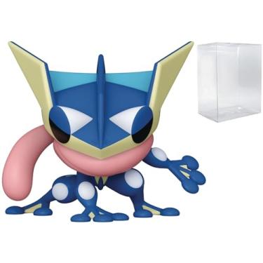 Imagem de POP Jogos: Pokémon - Boneco de vinil Greninja Funko (incluído com caixa protetora compatível), multicolorido, 9,5 cm