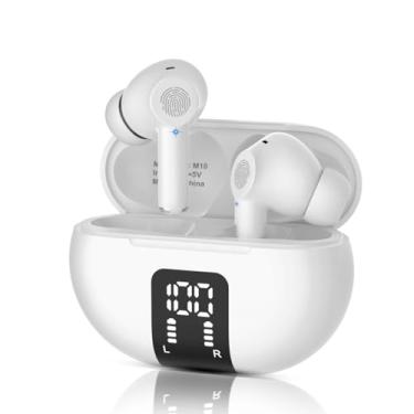 Imagem de Fones de Ouvido para Tradutor de Idiomas M10, Tradução Bidirecional Em Tempo Real, Redução de Ruído do Dispositivo Tradutor de Voz BT 5.3, Fones de Ouvido para Tradutor Estéreo