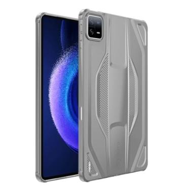 Imagem de Capa para tablet Xiaomi MI Pad 6 Pro à prova de choque capa traseira de silicone macio para xiaomi Mi Pad 6 Pro (preta, para Mi pad 6 pro)