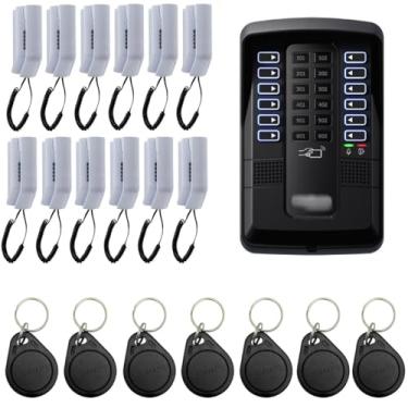 Imagem de Kit Porteiro Coletivo Interfone Predial Residencial Collective 12 Pontos Intelbras Com 24 Tags