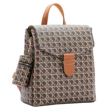Imagem de Mochila Feminina Monograma Tramas Chenson-Feminino