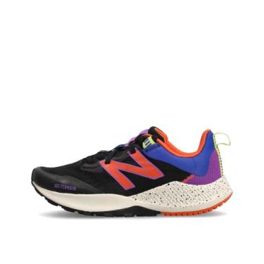 Imagem de New Balance Tênis de corrida masculino Dynasoft Nitrel V4 Trail, Preto/laranja, 35