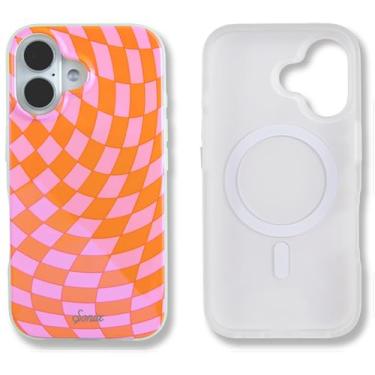 Imagem de Sonix Capa para iPhone 16 | Compatível com MagSafe | Testado contra quedas de 3 metros | Rosa xeque-mate