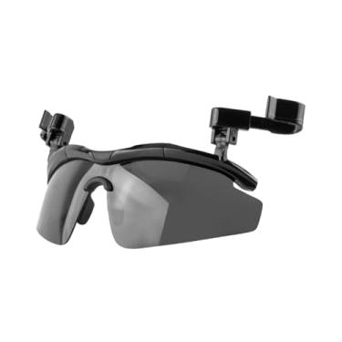 Imagem de rockible Óculos de sol polarizados ao ar livre, óculos de sol com clipe, boné para ciclismo