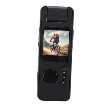 Imagem de Câmera Pequena Vestível, Filmadora de Bolso 1080P Com Clipe Magnético, Lente Giratória de 180°, Visão Noturna Infravermelha, Bateria 6HR, Download Sem Fio para Segurança,