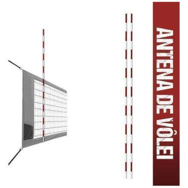 Imagem de Par Antena Volei/Futvôlei Fibra De Vidro Maciça Tam.Oficial-Unissex