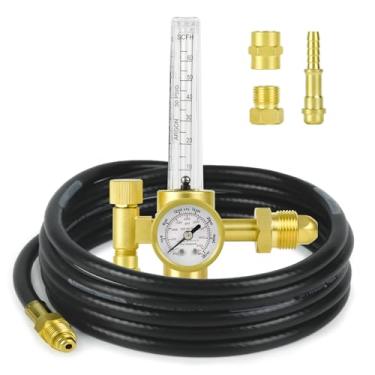 Imagem de ZISS Regulador de argônio CO2 com mangueira de gás soldador TIG