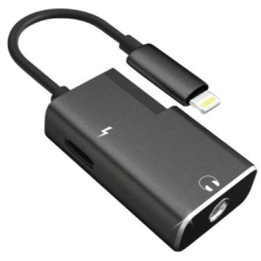 Imagem de Adaptador Fone P2 e Carregador Ouvir Musica - A.R Variedades MT