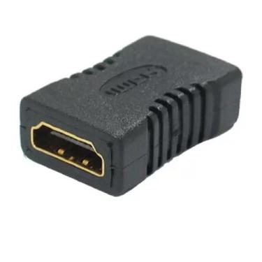 Imagem de Emenda HDMI Fêma x Fêmea Adaptador para Junção de Cabos HDMI Unitário 