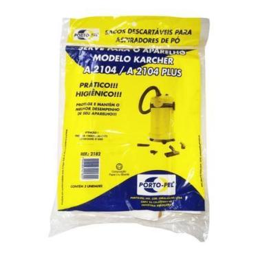Imagem de Saco aspirador karcher a2104 / a2104 plus - 3 und (REF.2182) - PORTO-P