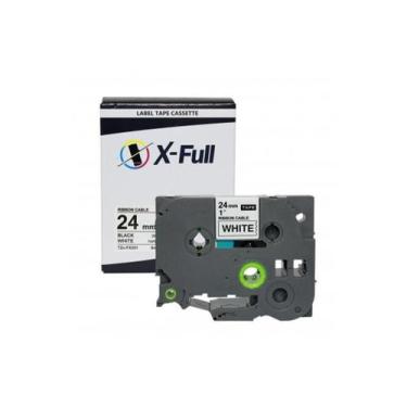 Imagem de Fita Flexível Compatível Brother Tze Fx251 Branca 24Mm - Geral