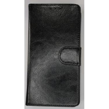 Imagem de Capa Capinha Carteira moto g7 play Xt1952 5.7 Cores lisa - HHW, Preto