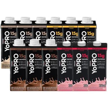 Imagem de Kit Bebida Láctea UHT com 15g de Proteínas YoPRO - Zero Açúcar 250ml 1