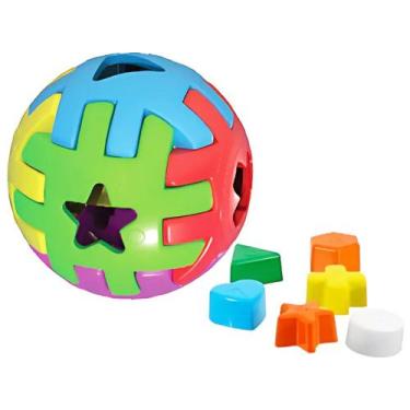 Imagem de Brinquedo Para Bebê Educativo de Encaixar 12 Pçs Pedagógico - Kendy, P