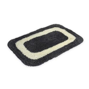 Imagem de Tapete Multiuso 60cm x 40cm Frufru Malha Gel Decoração Avulso - Rafalo